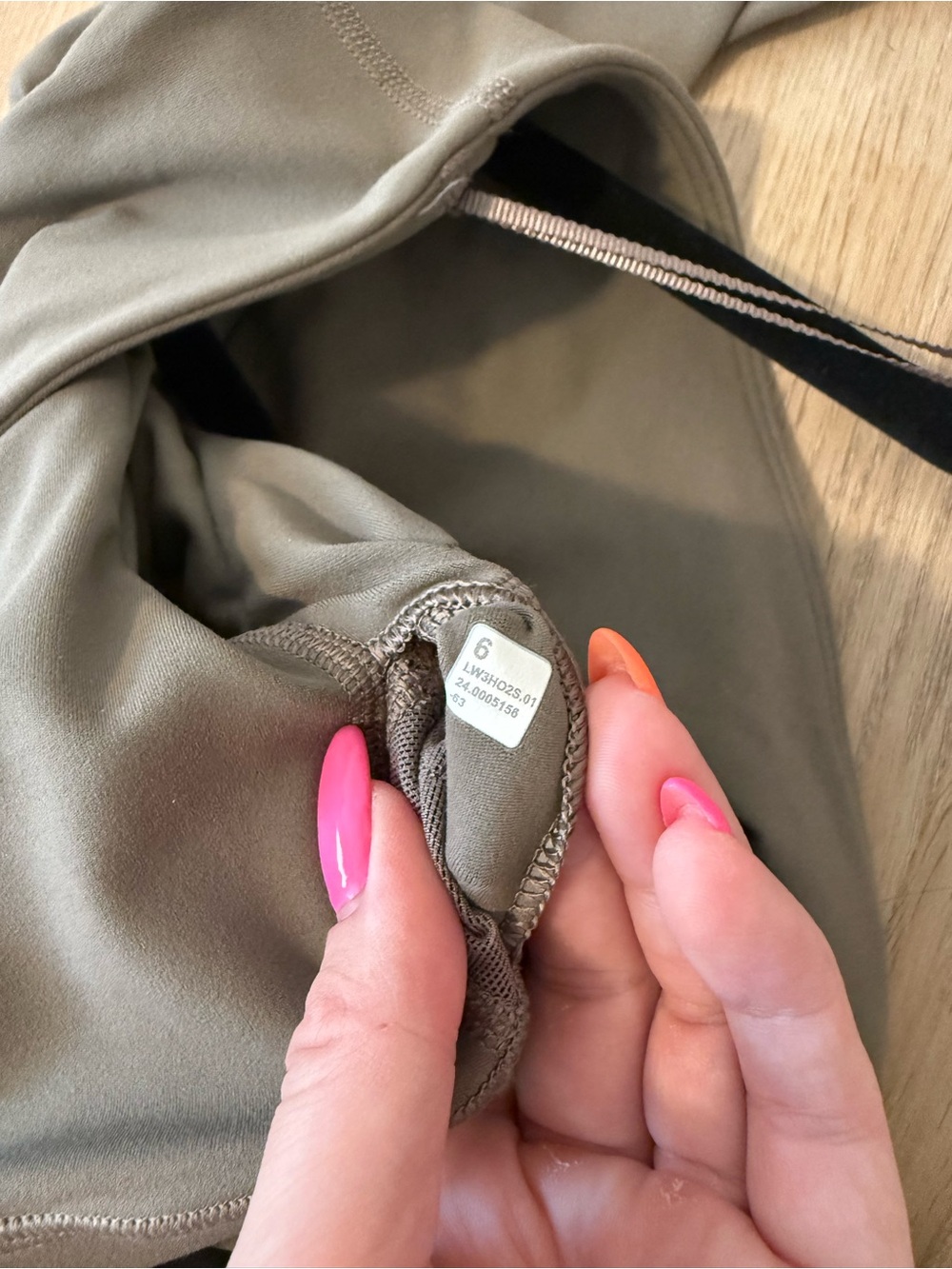 Lululemon asymmetrical long sleeve - Picture 4 of 5